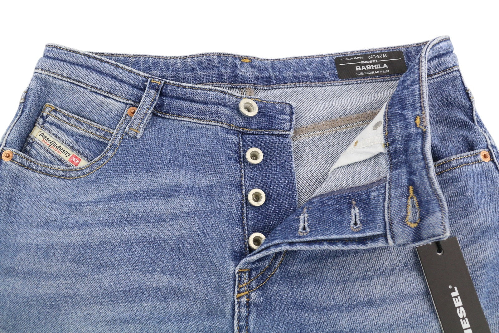 DIESEL Babhila 084PR Womens Jeans W28/L32 Slim Regular Waist Stretch RRP€150