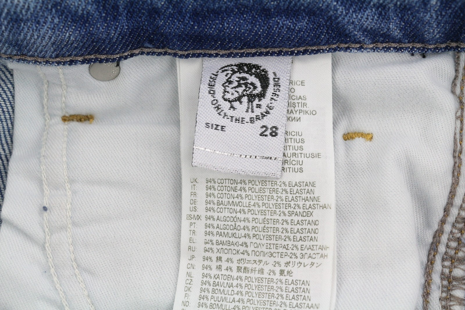 DIESEL Babhila 084PR Womens Jeans W28/L32 Slim Regular Waist Stretch RRP€150