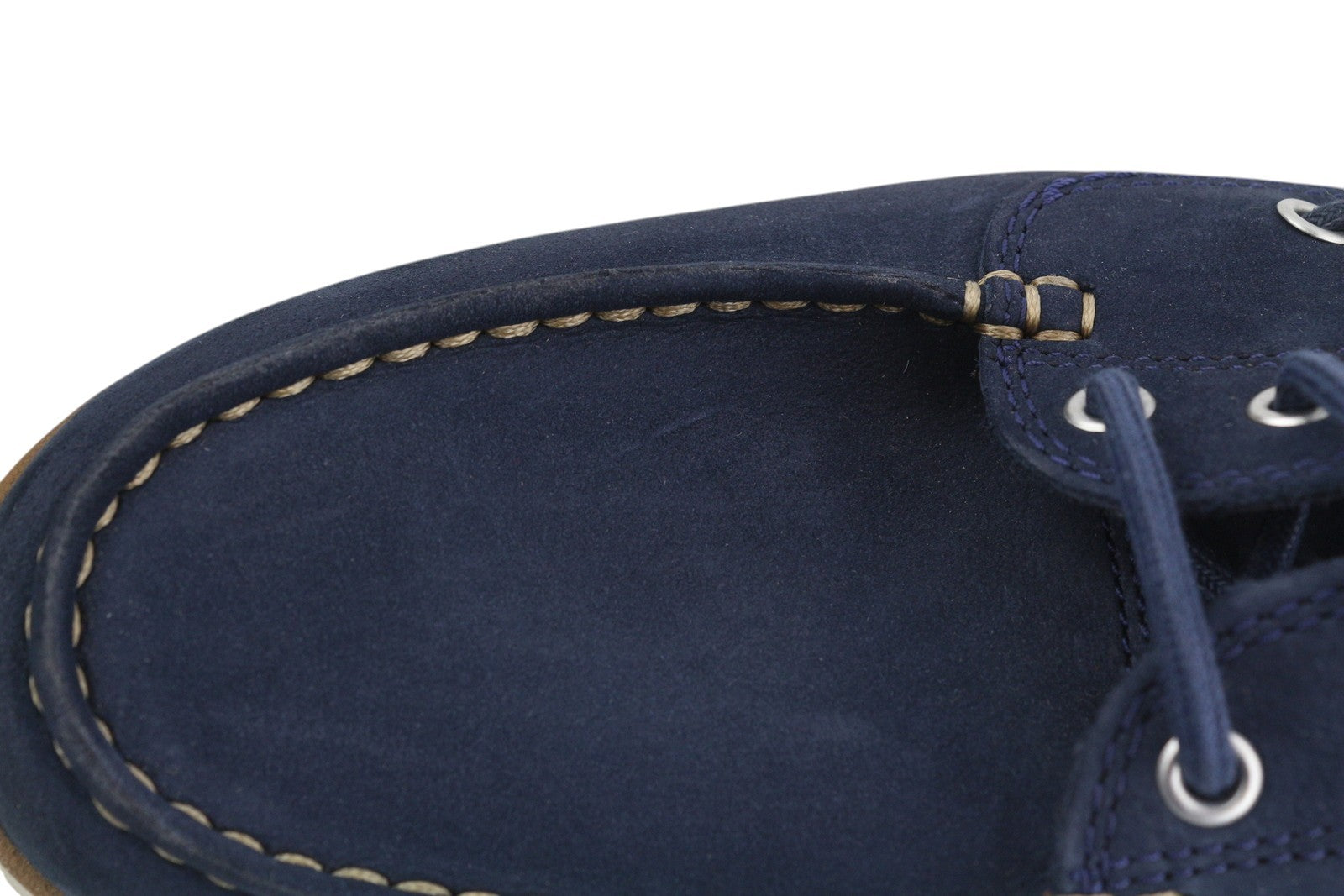 TIMBERLAND A1HCX Men Shoes EU41/41.5 Blue Boat Leather Sensorflex Comfort System