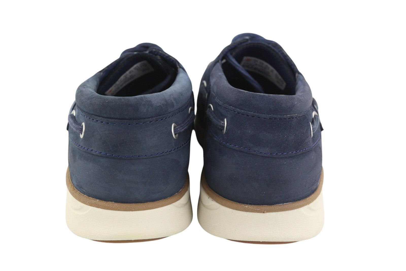 TIMBERLAND A1HCX Men Shoes EU41/41.5 Blue Boat Leather Sensorflex Comfort System