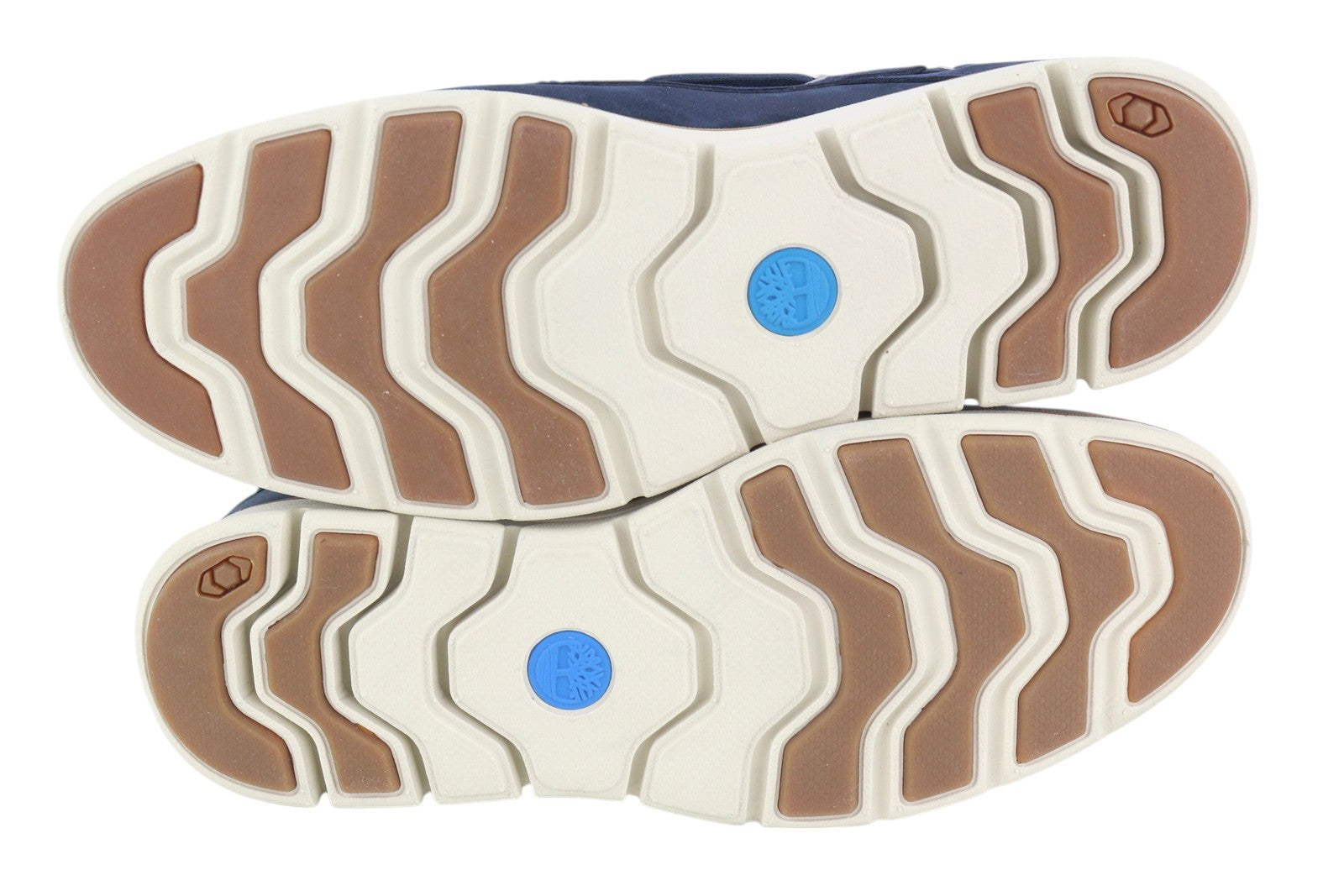 TIMBERLAND A1HCX Men Shoes EU41/41.5 Blue Boat Leather Sensorflex Comfort System