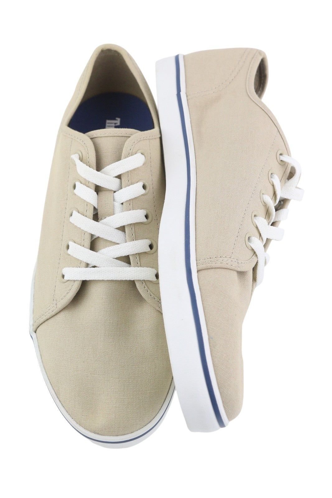 TIMBERLAND A268U Men Sneakers EU41.5/42 Beige Low Top Lace Up Casual Trainers