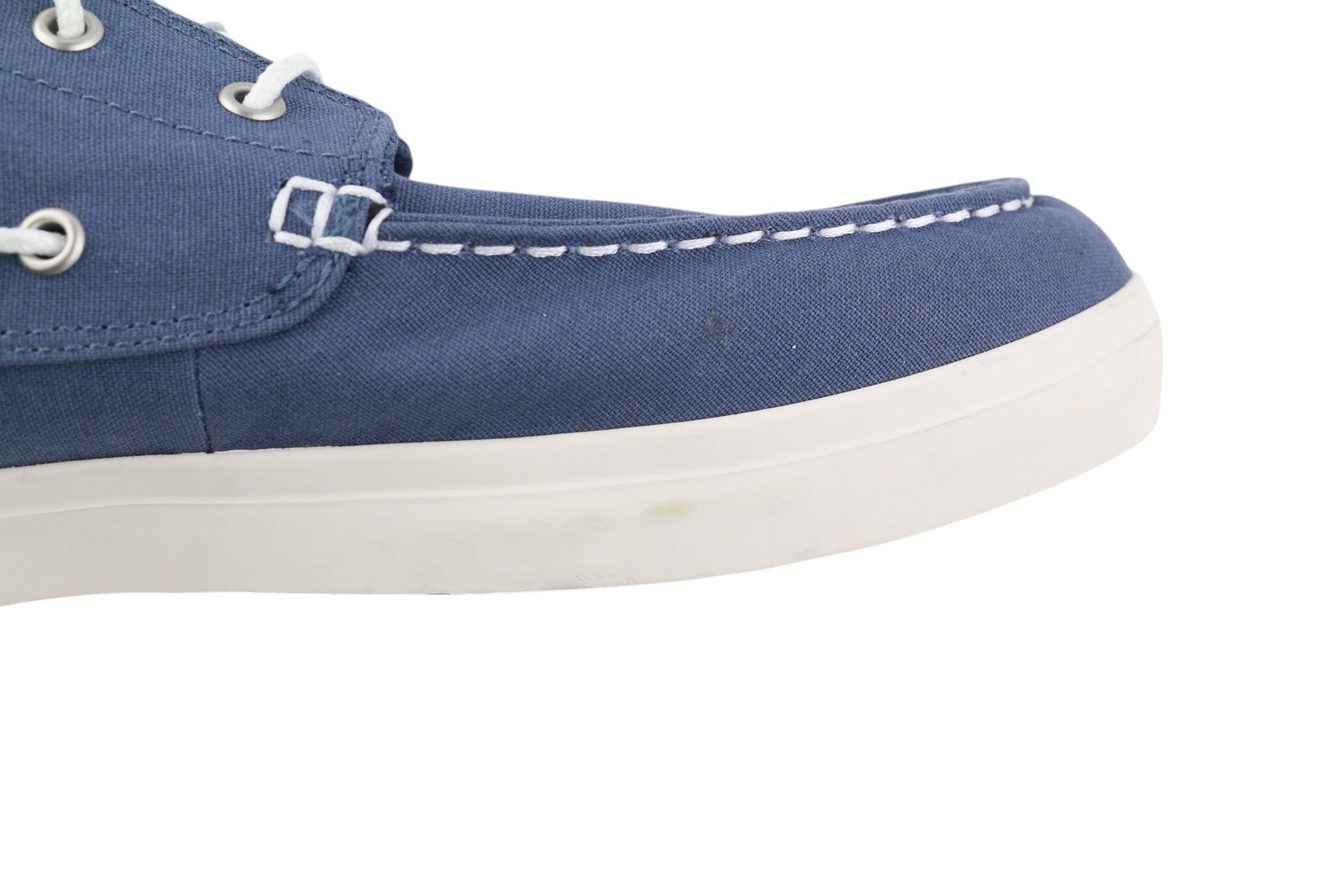 TIMBERLAND A1YEU Men Shoes EU44/44.5 Blue Laced Slip On Low Top Boat Casual