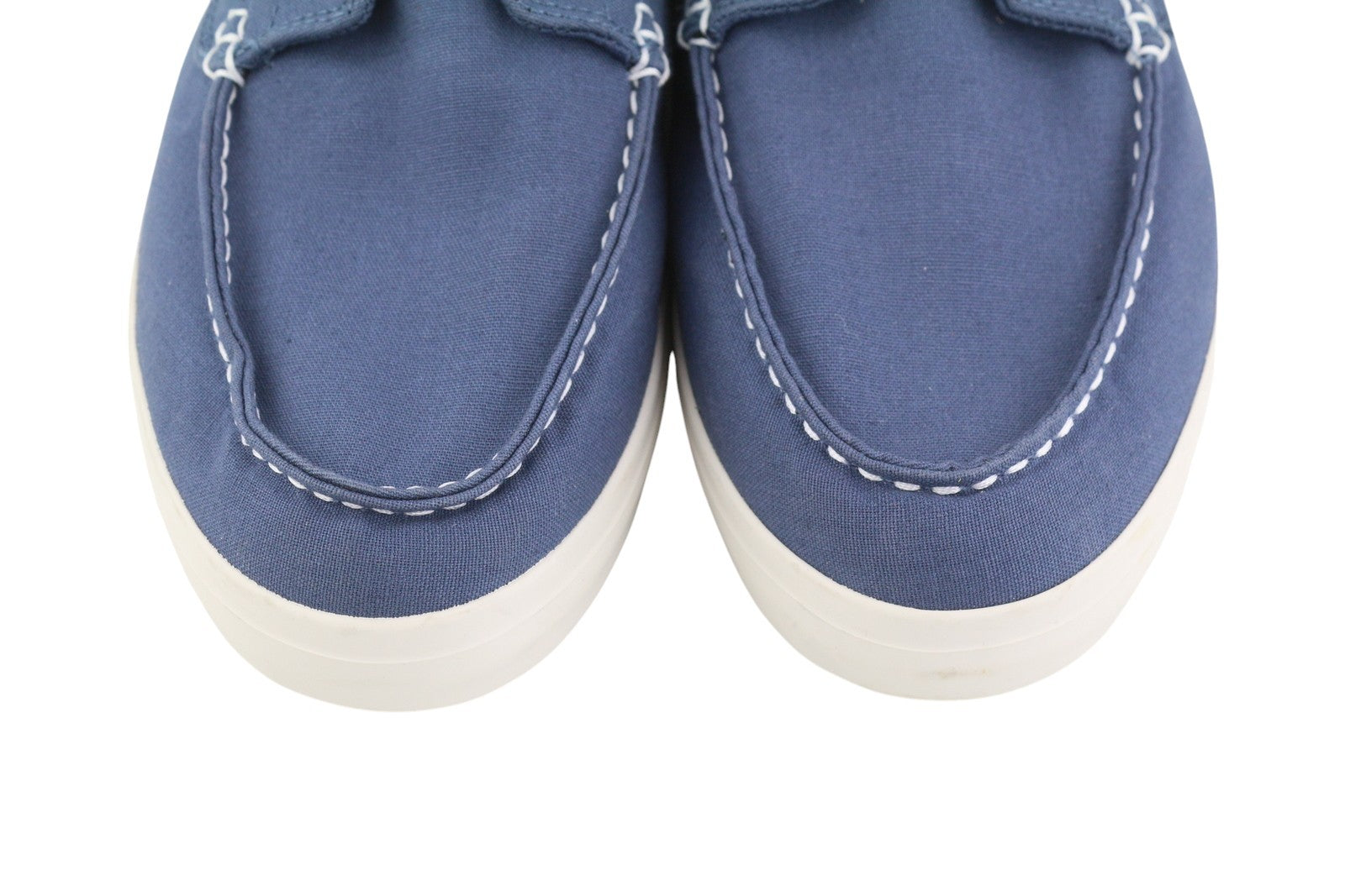 TIMBERLAND A1YEU Men Shoes EU44/44.5 Blue Laced Slip On Low Top Boat Casual