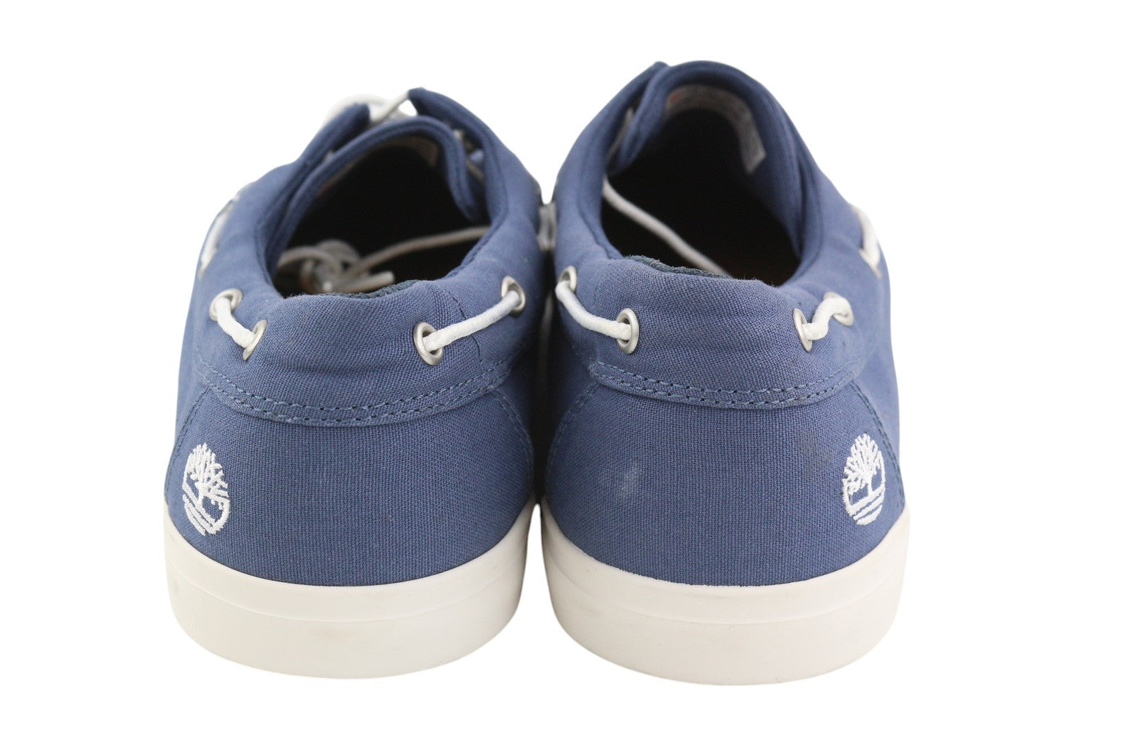 TIMBERLAND A1YEU Men Shoes EU44/44.5 Blue Laced Slip On Low Top Boat Casual