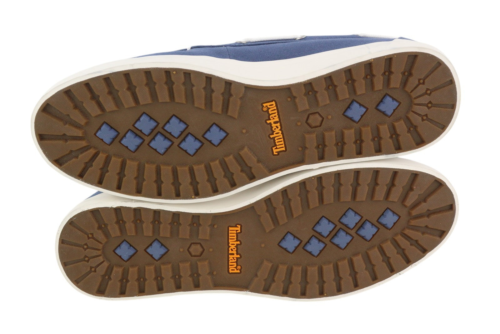 TIMBERLAND A1YEU Men Shoes EU44/44.5 Blue Laced Slip On Low Top Boat Casual