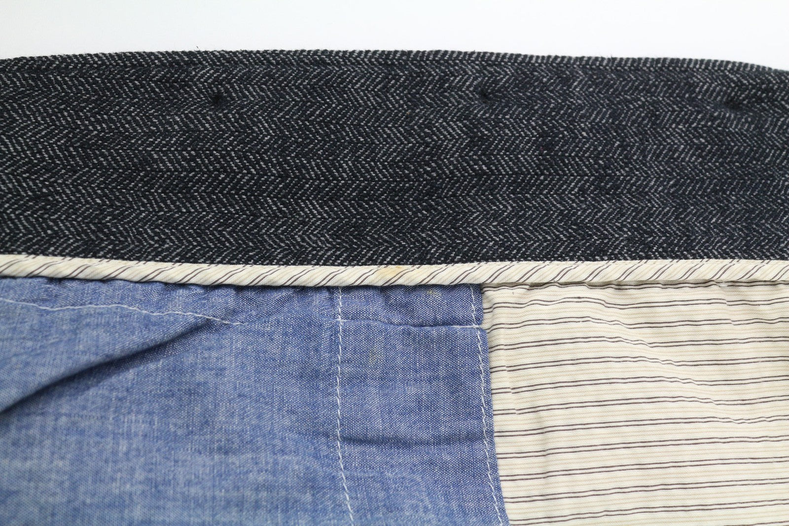 JACOB COHEN J521 Mens Blazer 52 Dark Grey Cotton Wool  Patterned Unlined