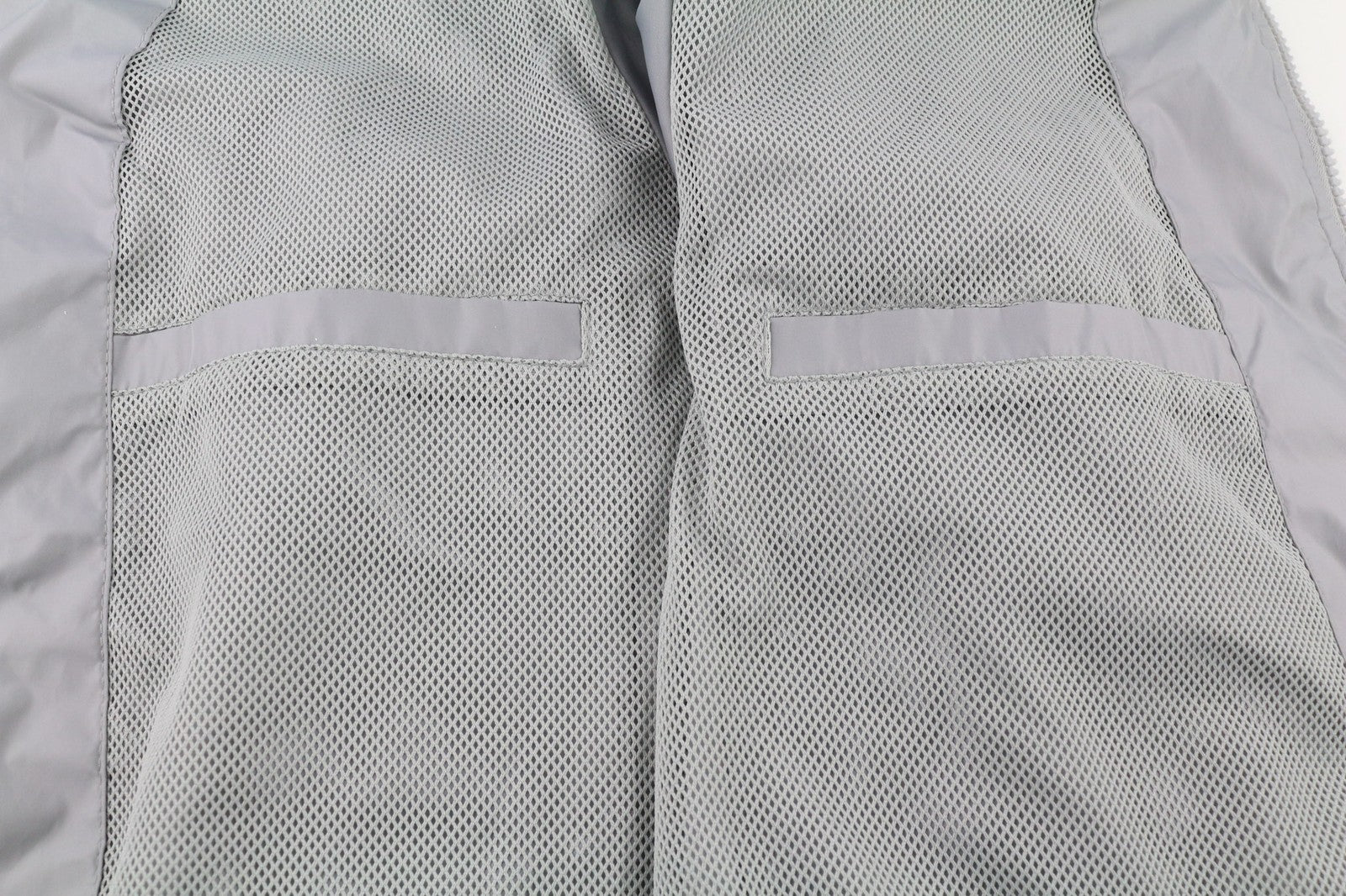 TRUSSARDI JEANS Mens Jacket 52 Grey Lightweight Zip Bomber Long Sleeve