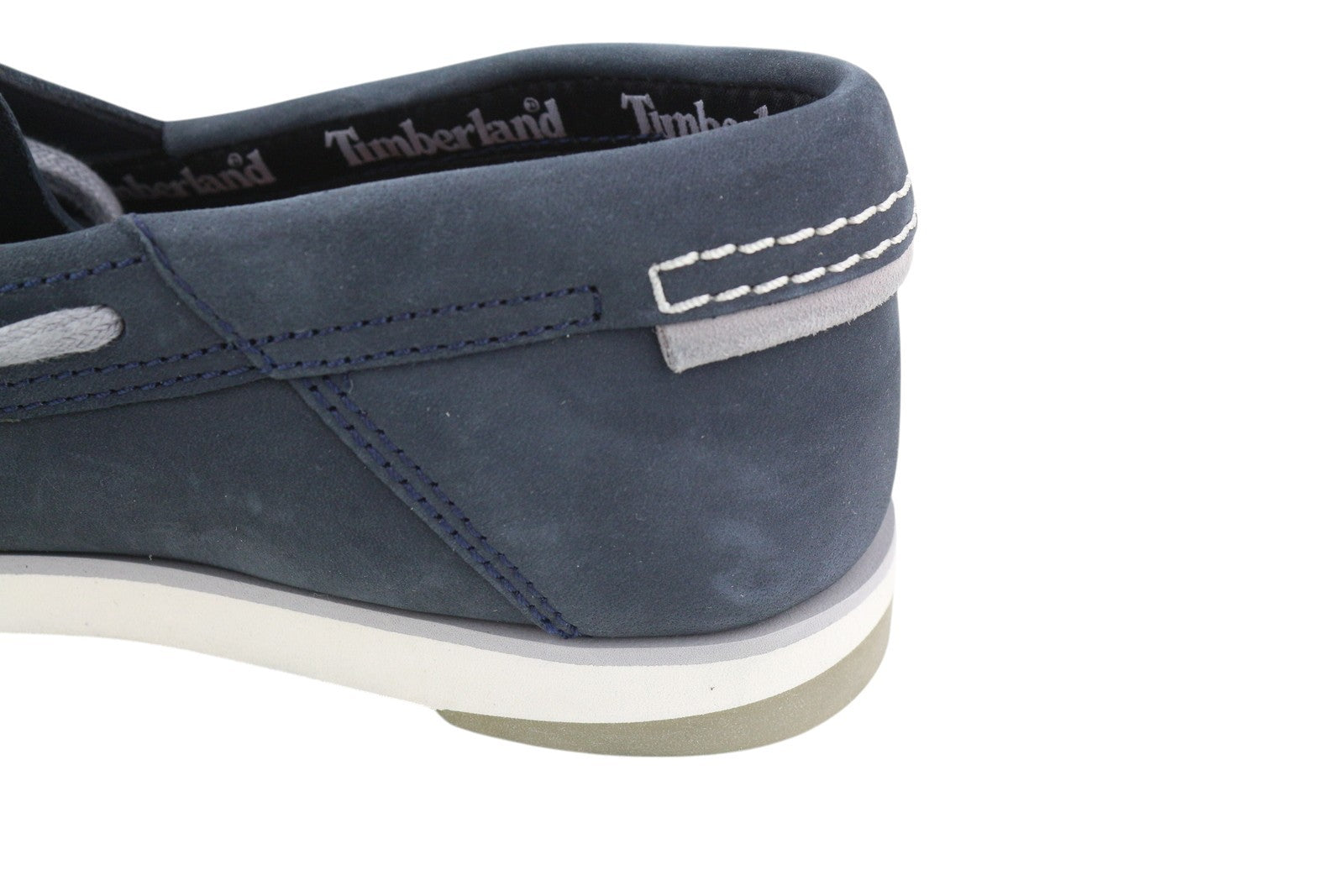 TIMBERLAND A416H Men Shoes EU41.5/42 Dark Blue Leather Boat True Cloud Comfort