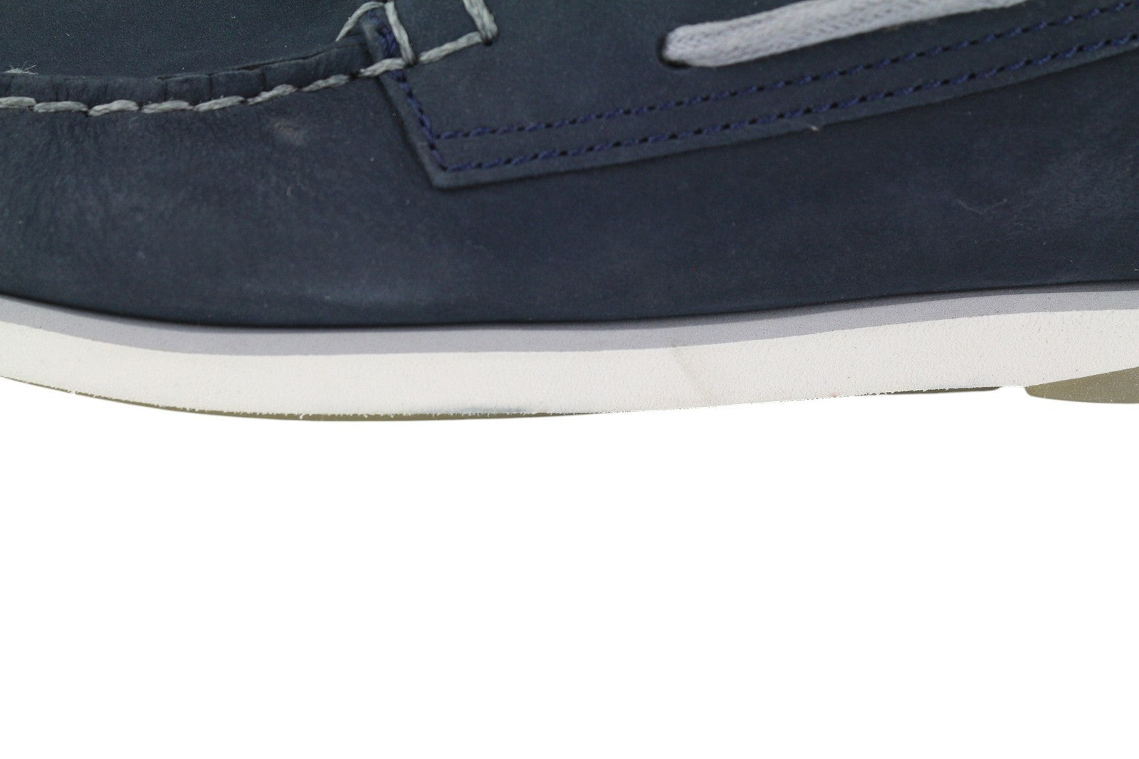 TIMBERLAND A416H Men Shoes EU41.5/42 Dark Blue Leather Boat True Cloud Comfort