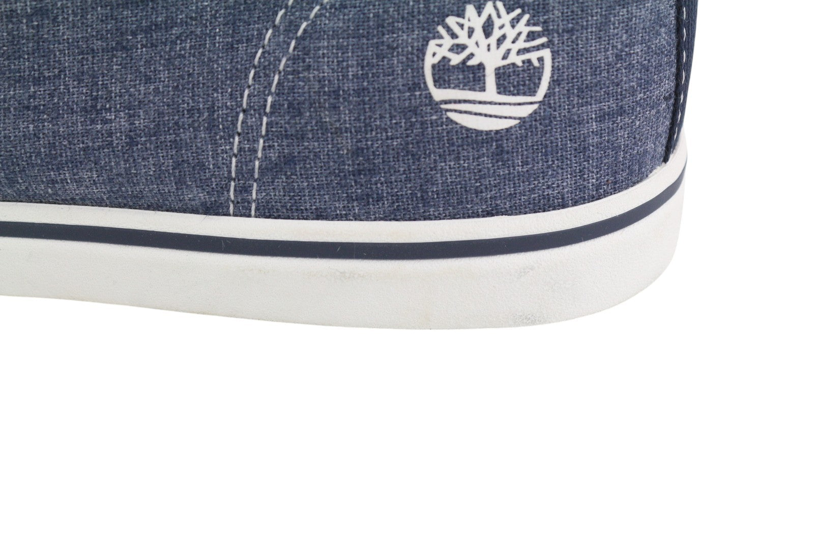 TIMBERLAND A2AFX Women Sneakers EU39/39.5 Blue Denim Look Low Top Laced Trainers