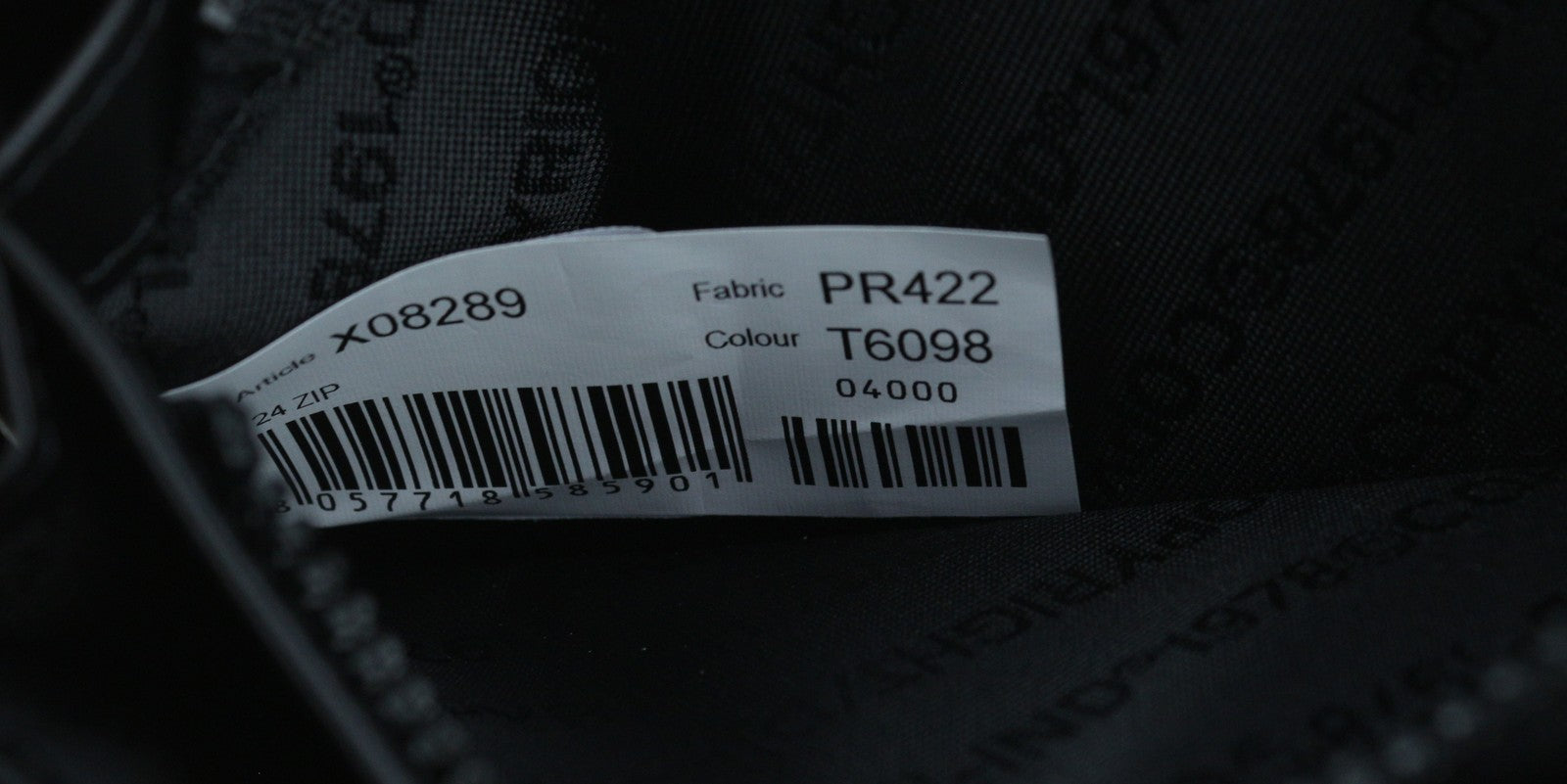 DIESEL Isuki 24 Zip Unisex Wallet ONE SIZE Black Zipper Closure RRP€150