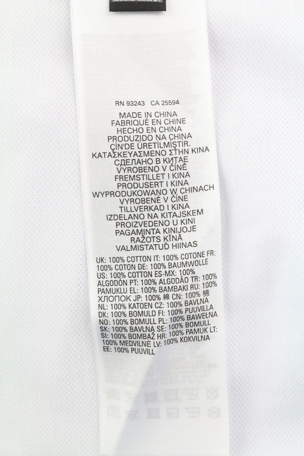 DIESEL T-Smith-E2 Mens T-Shirt M Short Sleeve Polo Neck Patterned White RRP€110