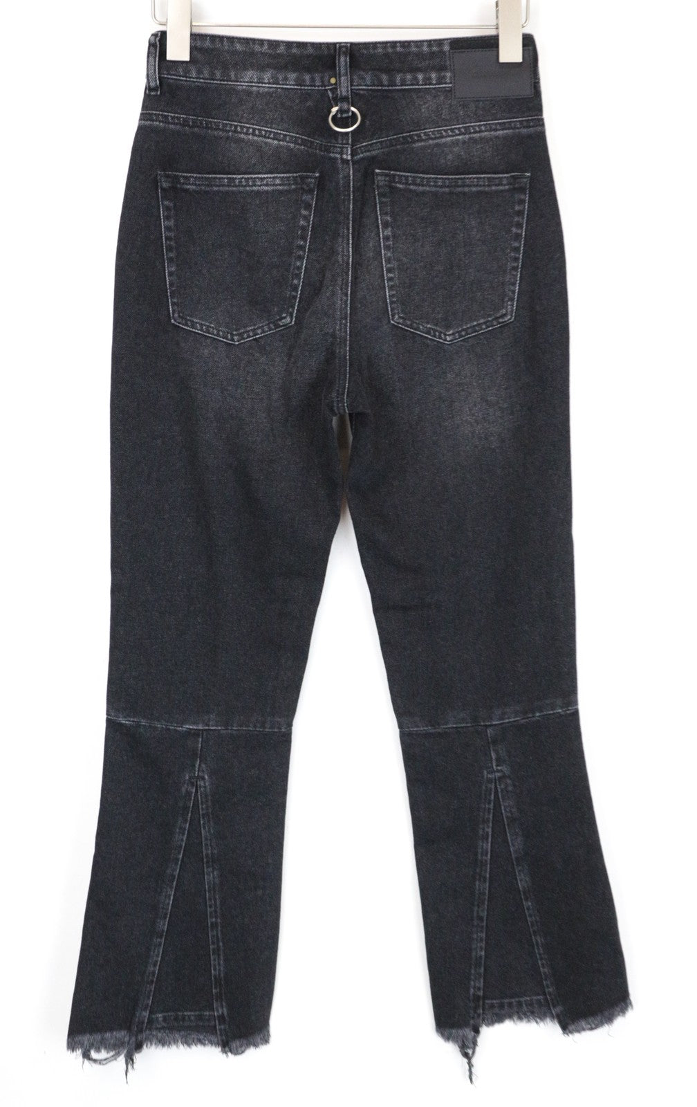 DIESEL D-Earlie 080AP W27/L32 Crop Slim Black Washed Cotton Stretch