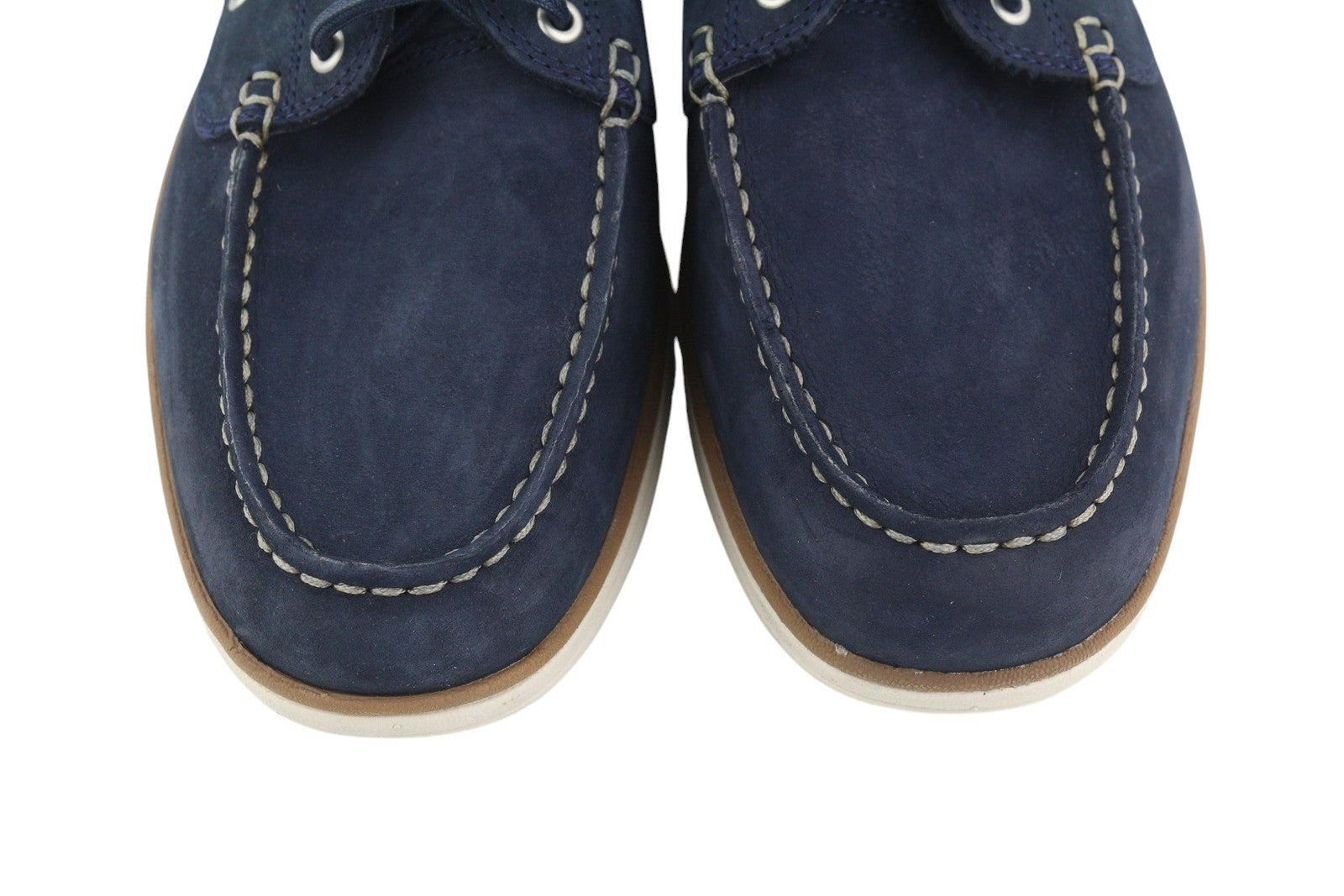 TIMBERLAND A1HCX Men Shoes EU41.5/42 Blue Leather Boat Sensorflex Comfort System