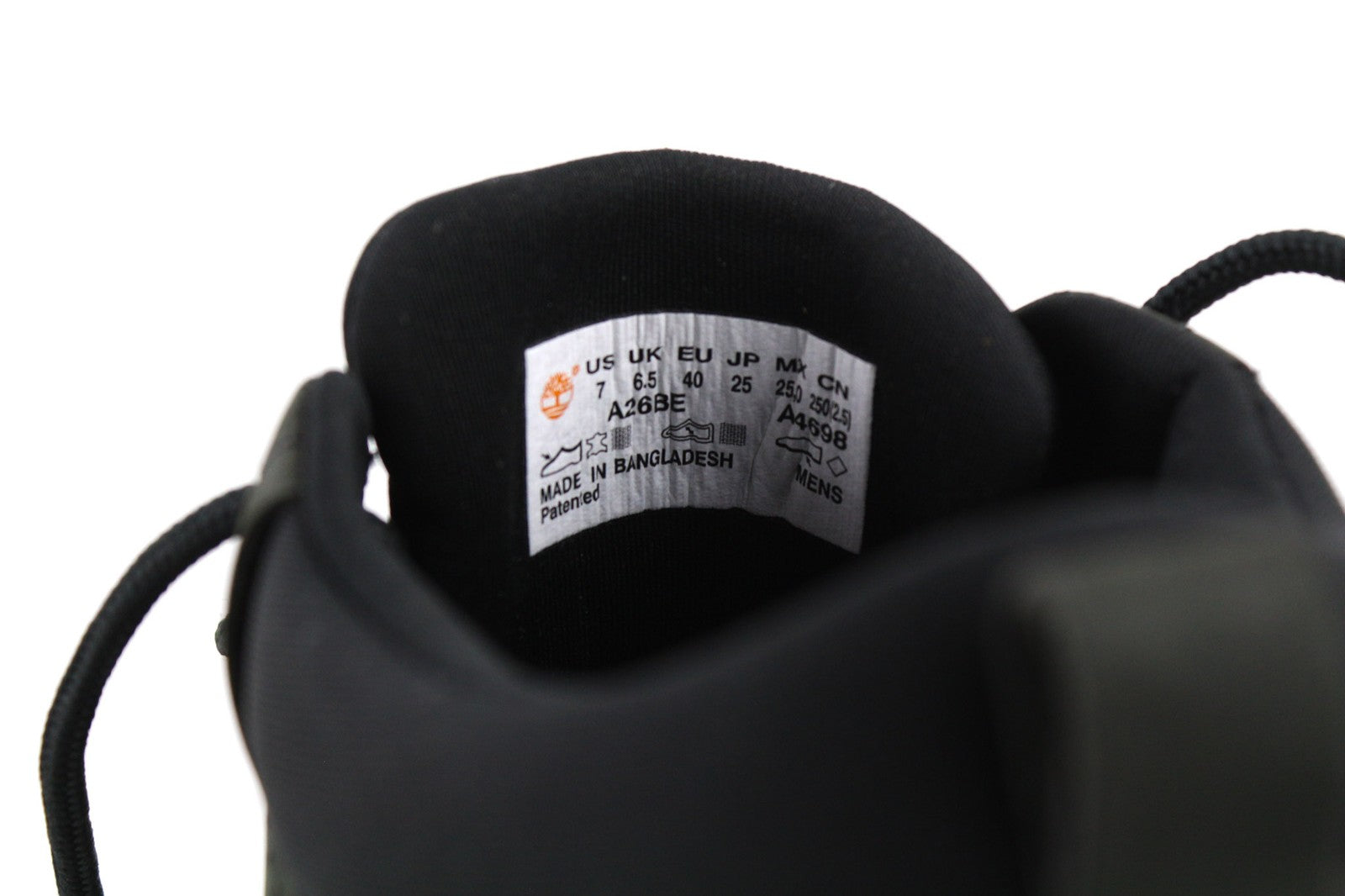 TIMBERLAND A26BE Mens Shoes EU40 UK6.5 Black Almond Toe Aerocore Energy System