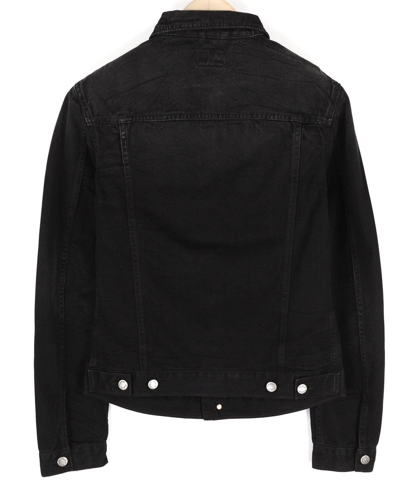 NUDIE JEANS Billy Mens Jacket S Dark Shist  Buttons Spread Neck Pockets