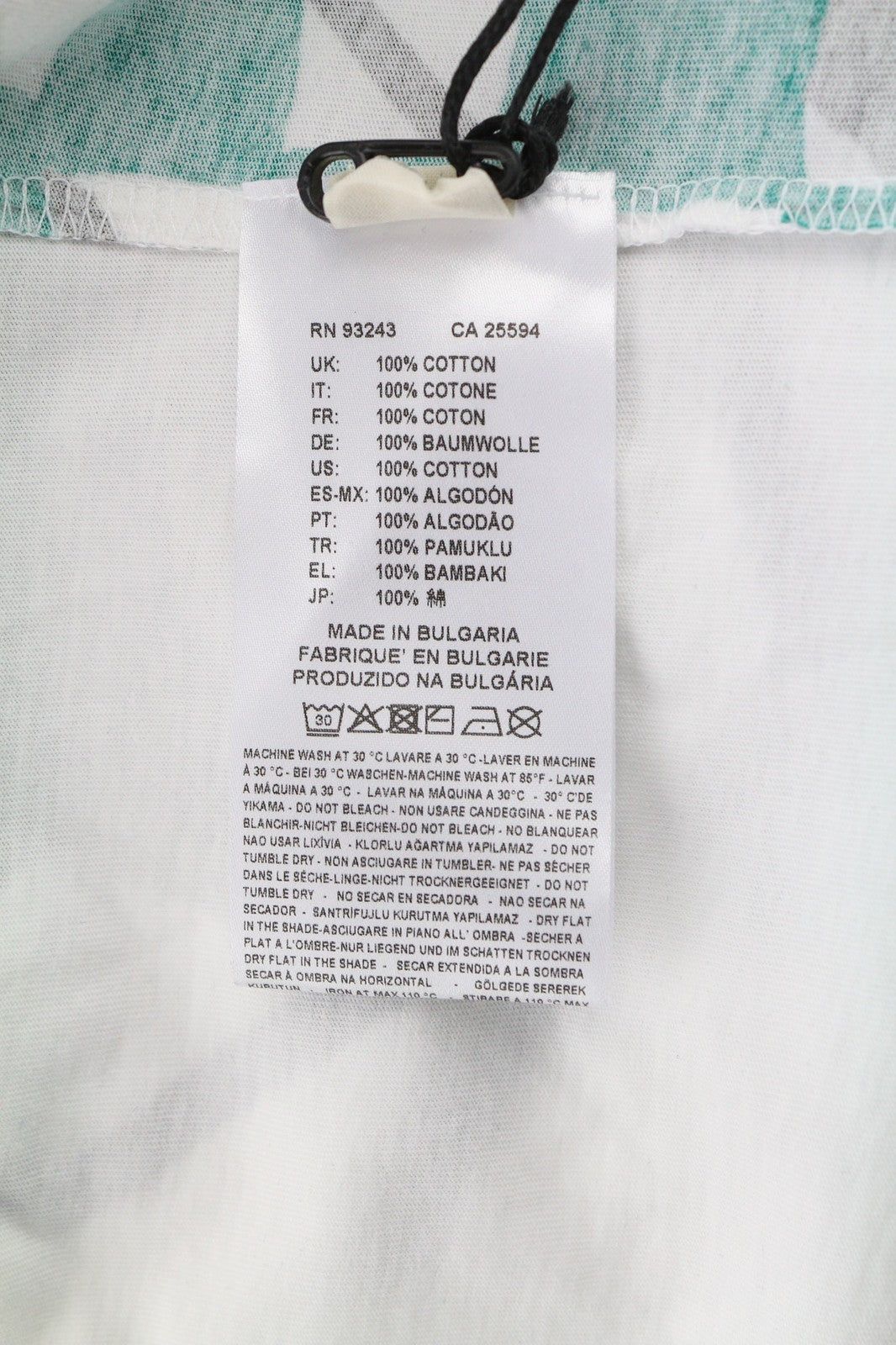 DIESEL BLACK GOLD Taster Endless LF Mens T-Shirt L White Cotton Short Sleeve