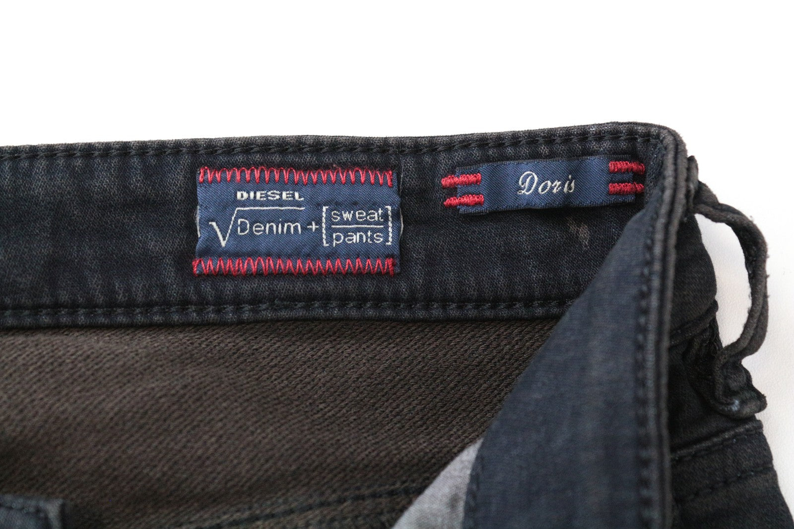 DIESEL Doris-NE 0669Q W24 Girl's Blue Slim Skinny Stretch Jogg Jeans