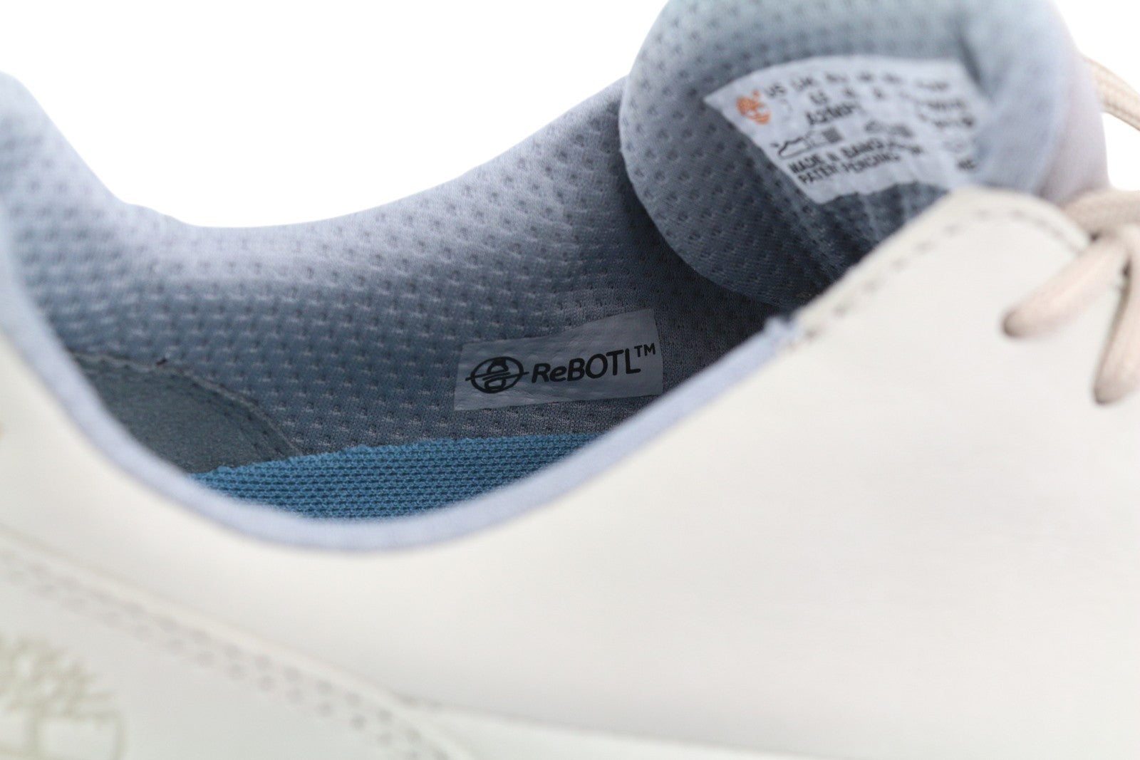 TIMBERLAND A2MPT Men Sneakers EU40/41 Grey Leather Trainers Green Stride ReBOTL