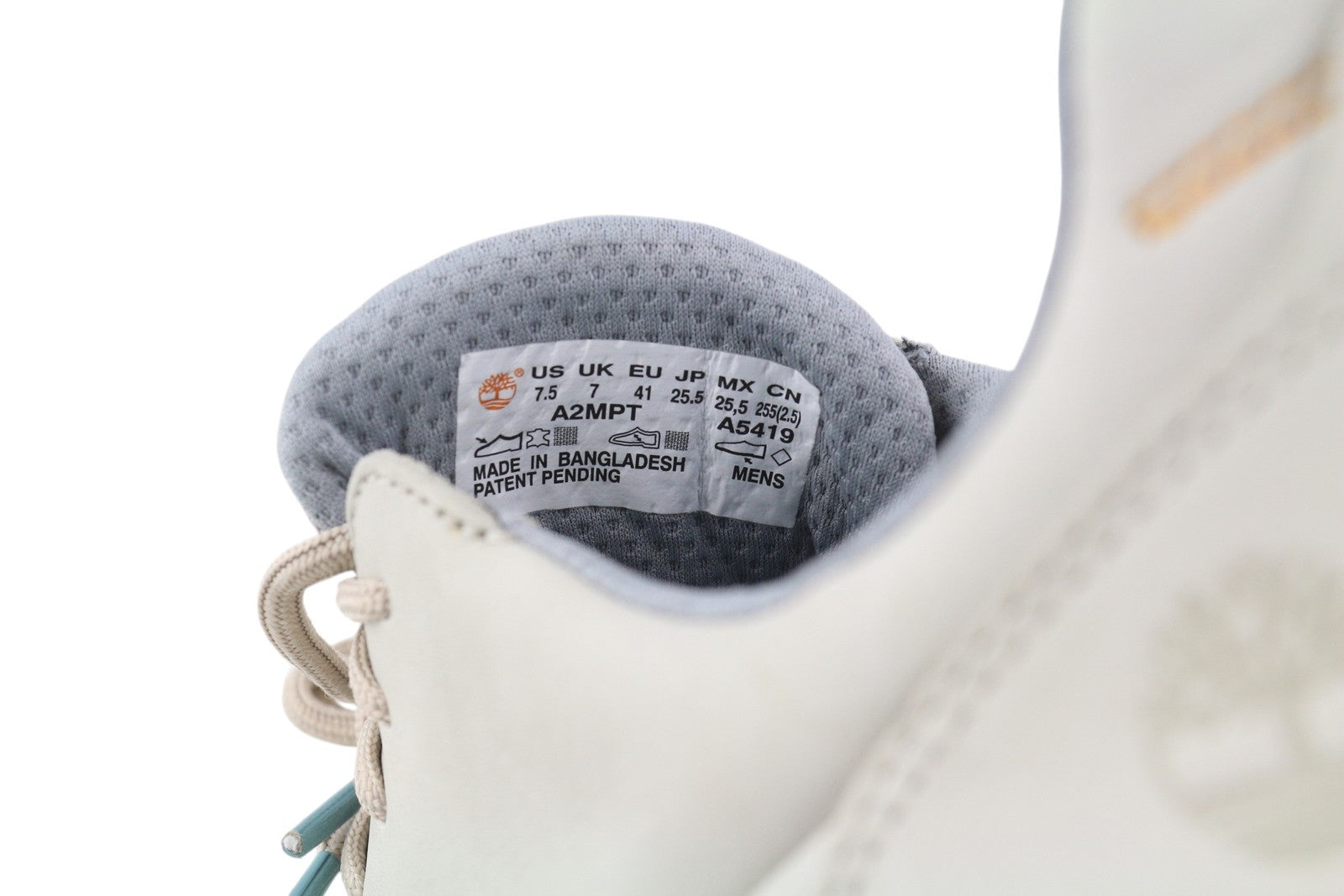 TIMBERLAND A2MPT Men Sneakers EU40/41 Grey Leather Trainers Green Stride ReBOTL