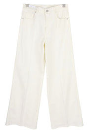 PT TORINO Cyndi Womens Jeans W28 White  High Waist Flared Leg  RRP€250