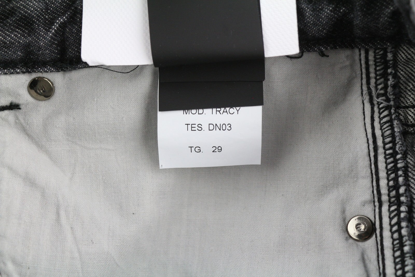 PT TORINO Tracy Womens Jeans W29 Grey  Washed Straight  Ankle Length