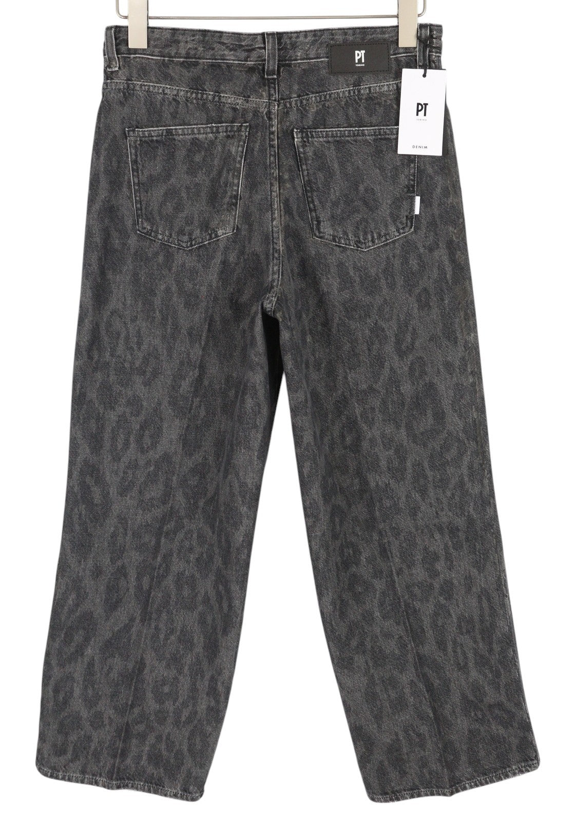 PT TORINO Tracy Womens Jeans W29 Grey  Washed Straight  Ankle Length