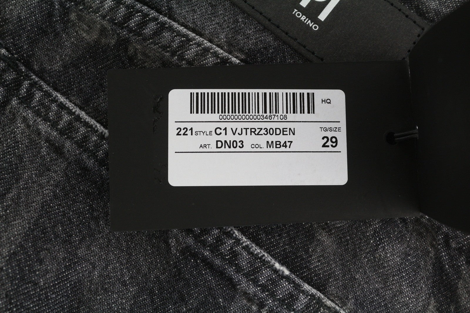 PT TORINO Tracy Womens Jeans W29 Grey  Washed Straight  Ankle Length