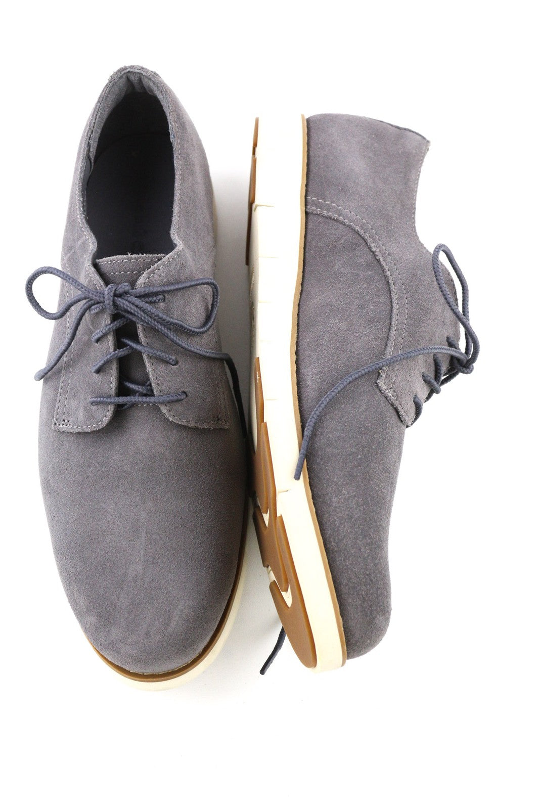 TIMBERLAND A1B3J-A0819 Womens Shoes EU40/41 Grey Leather Suede Low-Top Laced