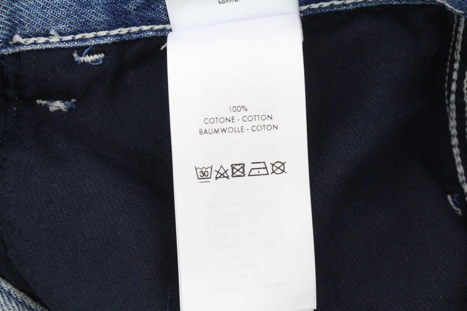 PT TORINO Womens Jeans W30  Blue Washed Unfinished Hems Wide Leg Ankle Zip