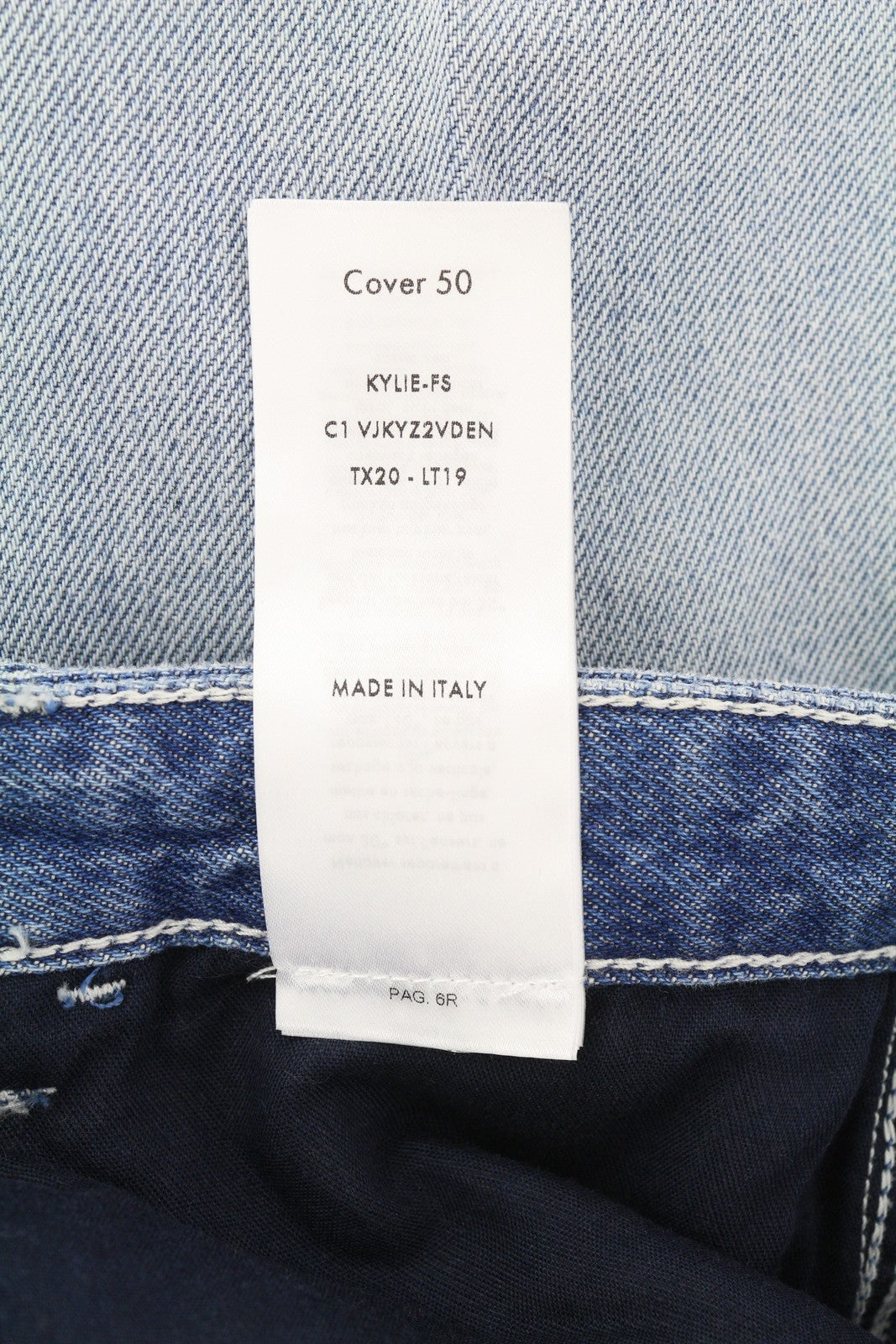 PT TORINO Womens Jeans W30  Blue Washed Unfinished Hems Wide Leg Ankle Zip