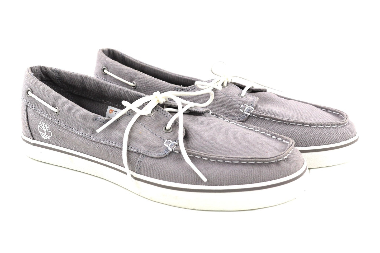 TIMBERLAND A253M-A44118 Mens Shoes EU43/44 Grey Textile Low-Top  Loafers