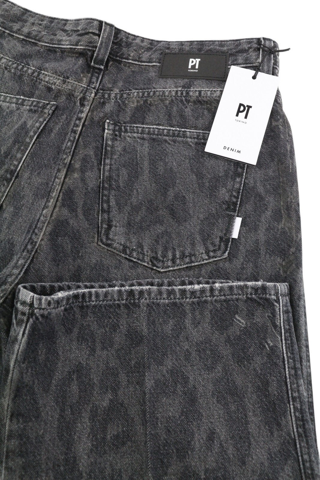 PT TORINO Tracy Womens Jeans W31 Grey  Washed Straight  Ankle Length