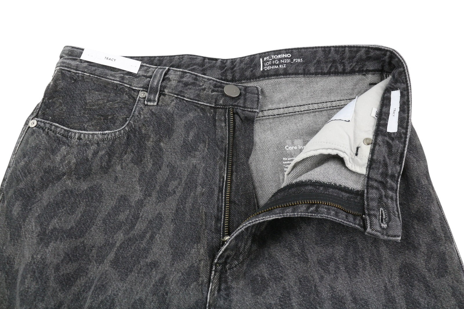 PT TORINO Tracy Womens Jeans W31 Grey  Washed Straight  Ankle Length