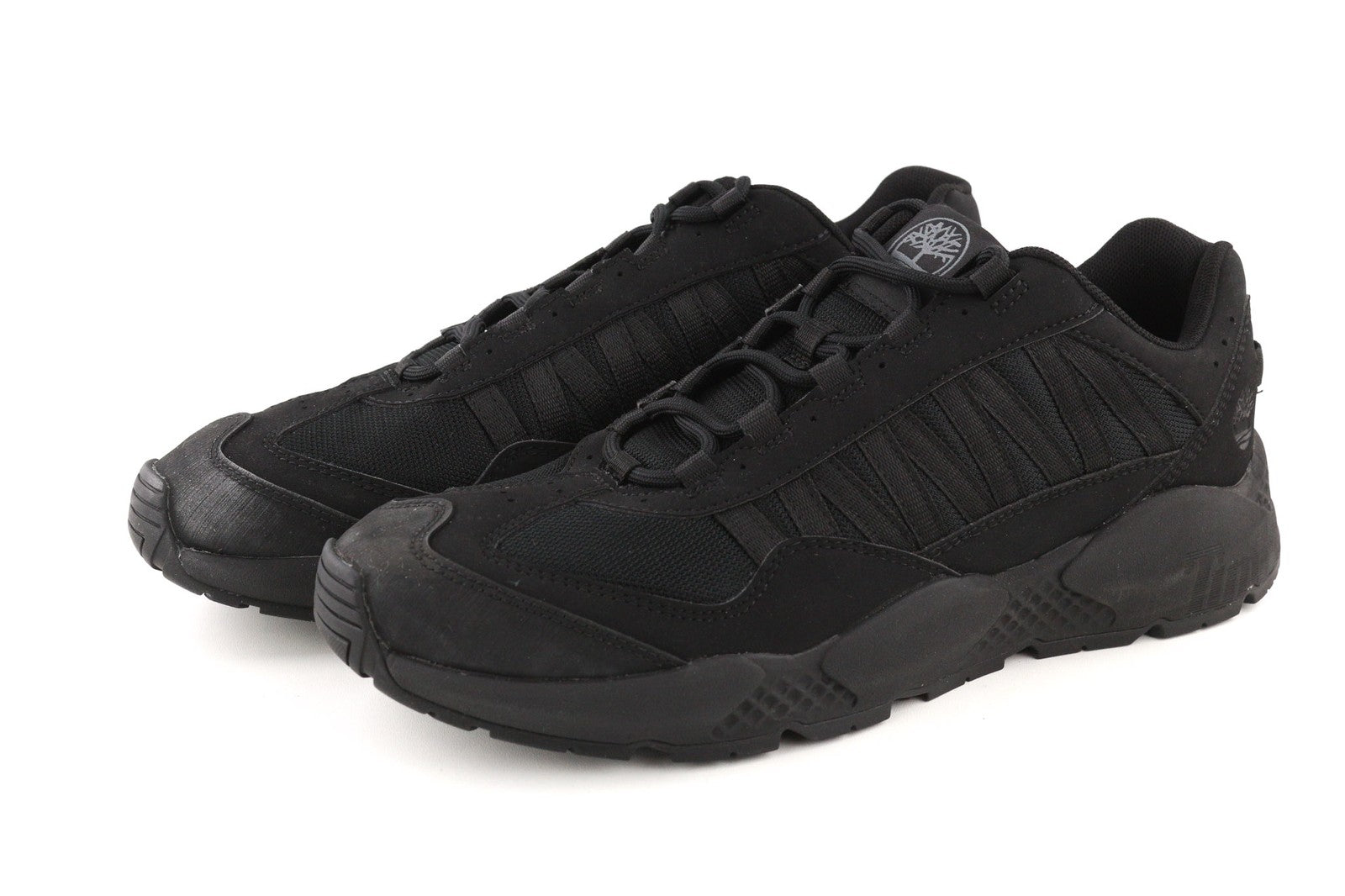 TIMBERLAND A42G6-A4742 Mens Trainers EU45/46 Black Laced Low-Top Sneakers