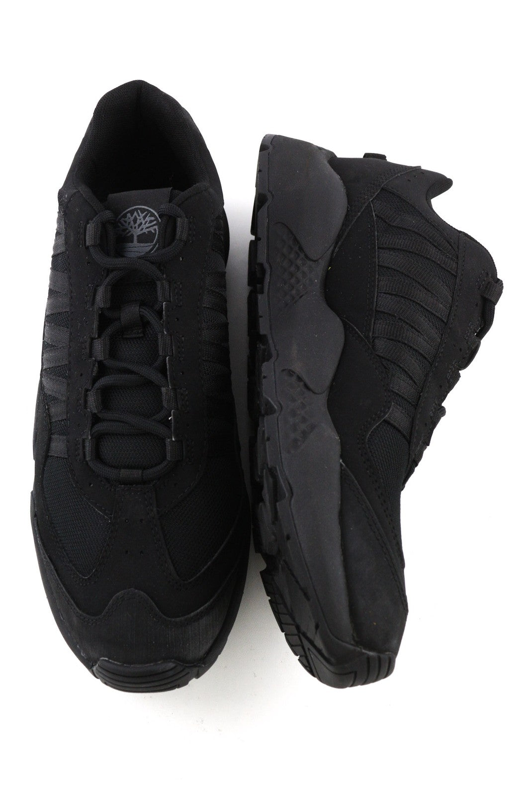 TIMBERLAND A42G6-A4742 Mens Trainers EU45/46 Black Laced Low-Top Sneakers