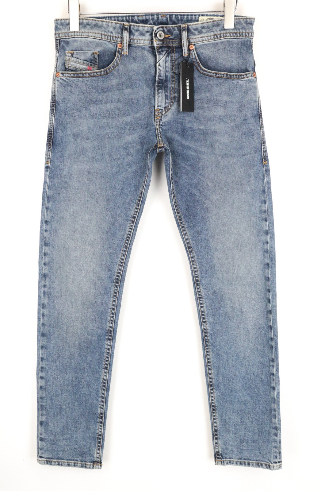 DIESEL Thommer 084UX Men's Slim W29/L30 Stretch Blue Jeans