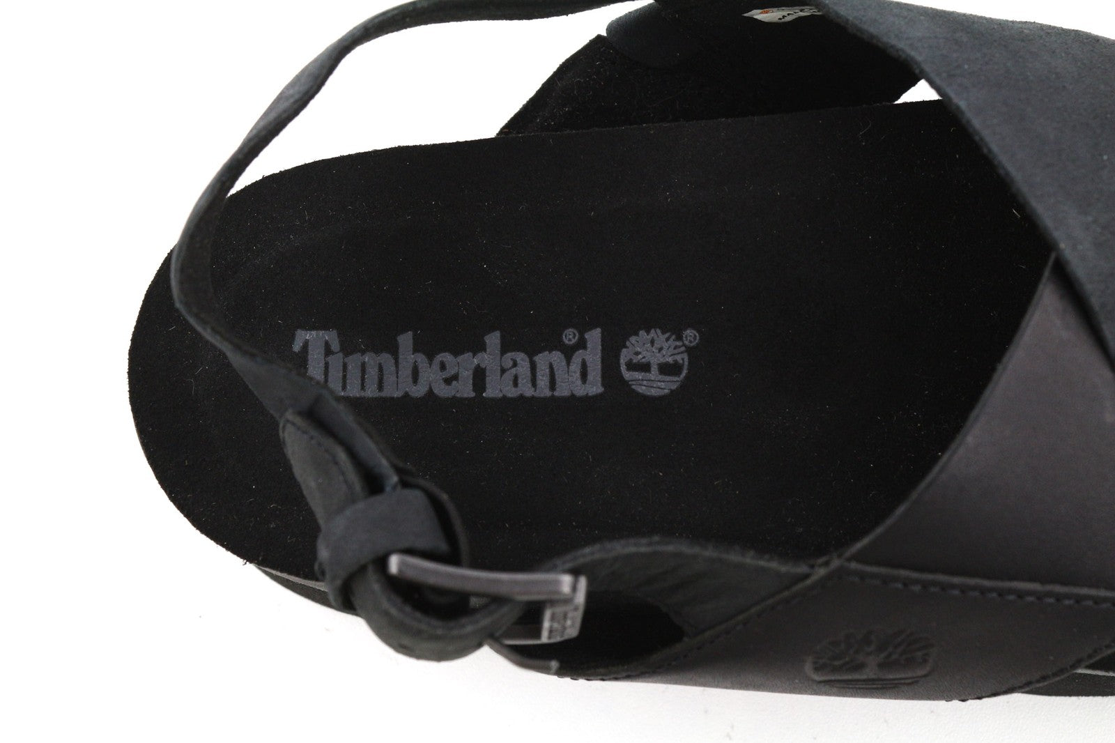 TIMBERLAND A23FE Santa Monica Womens EU37/38 Black Leather Sandals