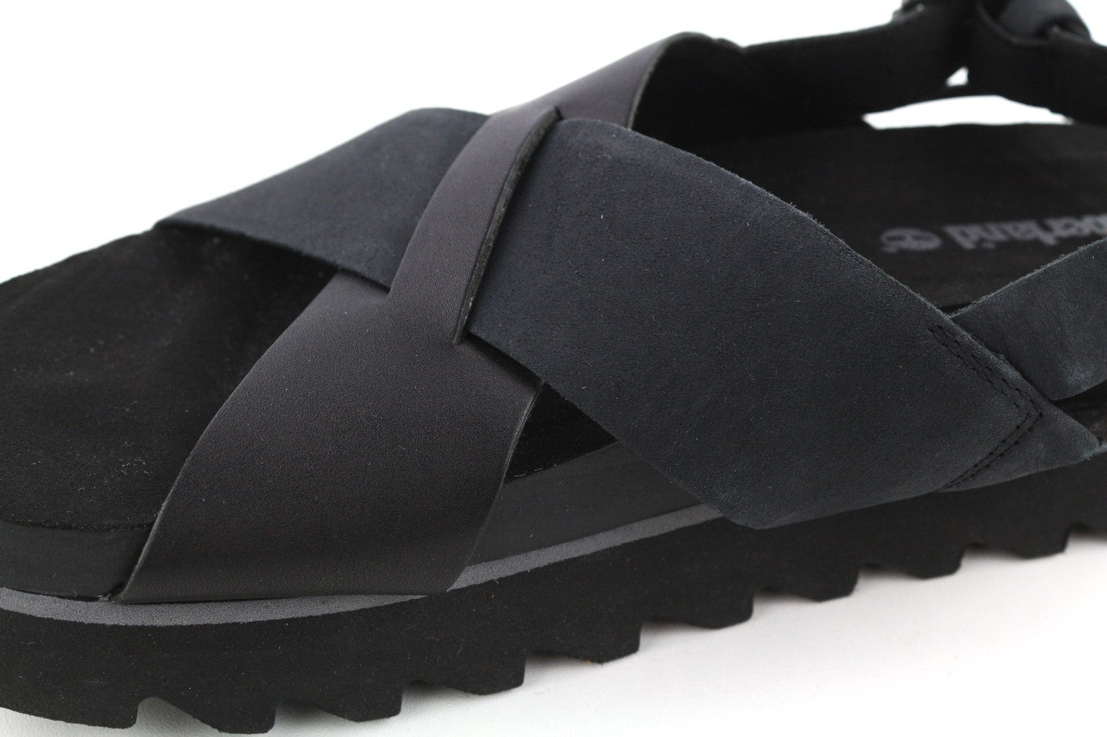 TIMBERLAND A23FE Santa Monica Womens EU37/38 Black Leather Sandals