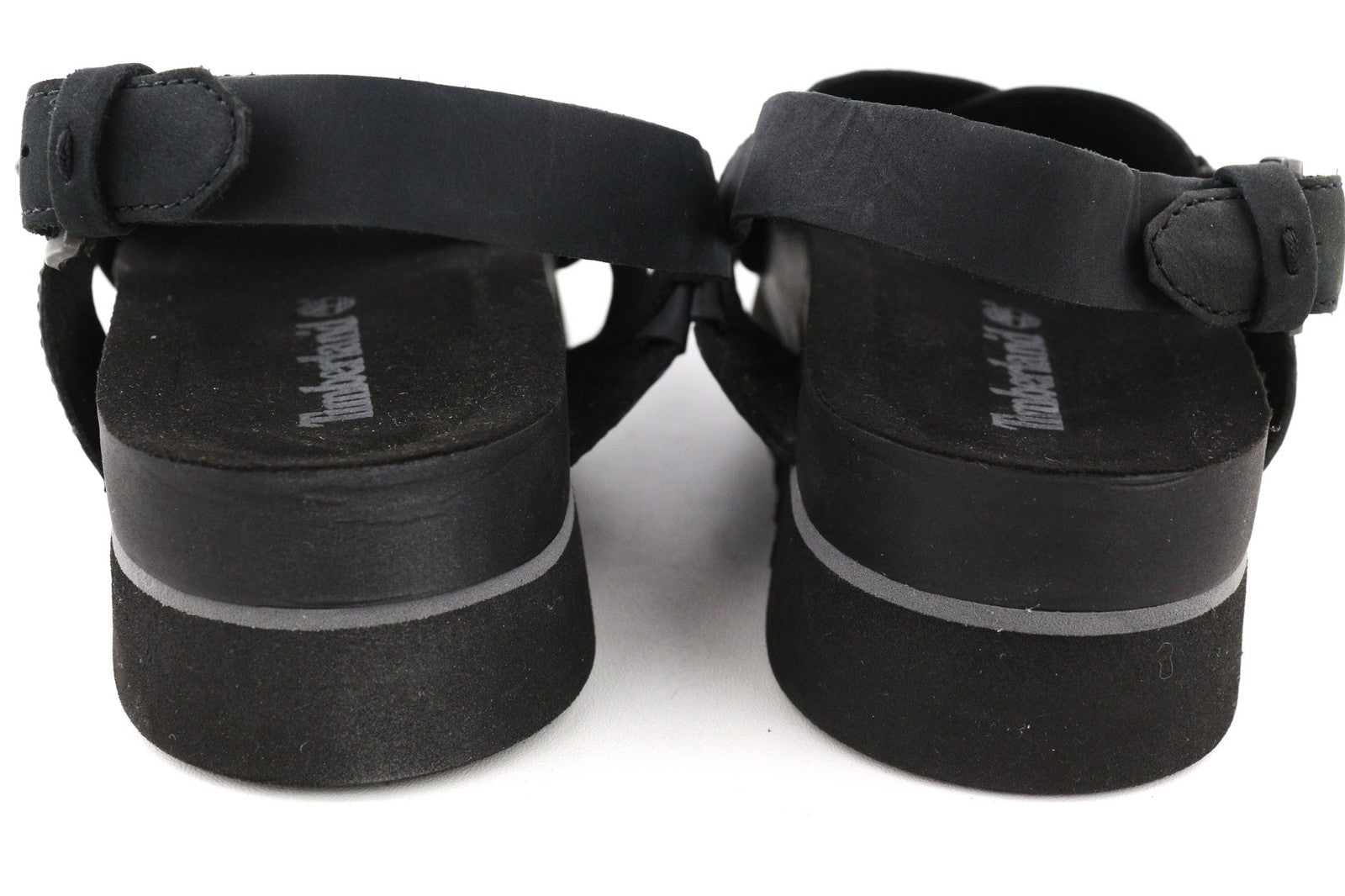 TIMBERLAND A23FE Santa Monica Womens EU37/38 Black Leather Sandals