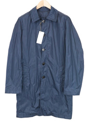 RICHMOND Men's Jacket 48 Blue Long Sleeve Collared Smart Casual