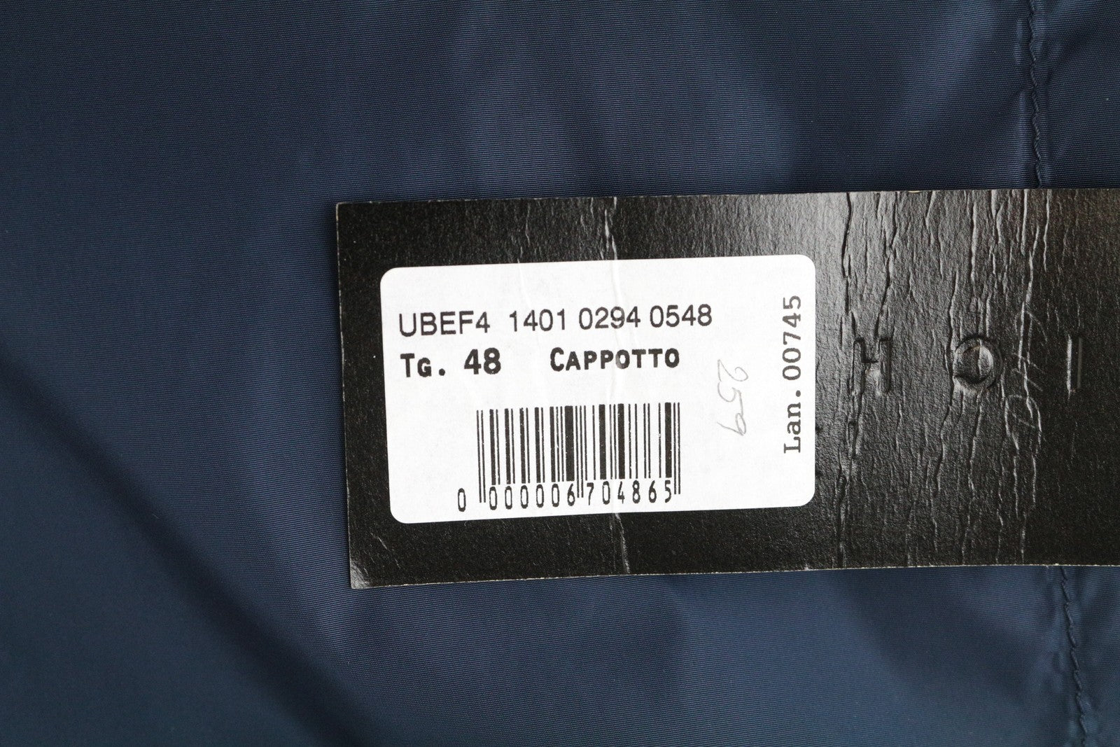 RICHMOND Men's Jacket 48 Blue Long Sleeve Collared Smart Casual