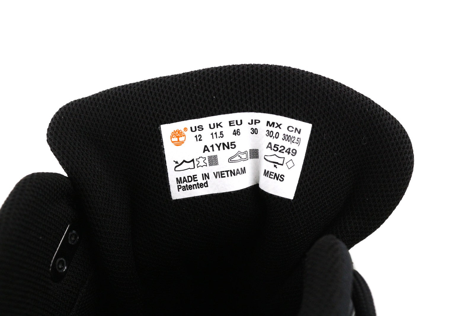 TIMBERLAND A1YN5-A5249 Mens Shoes EU45/46 Black Leather Laced  Leisure