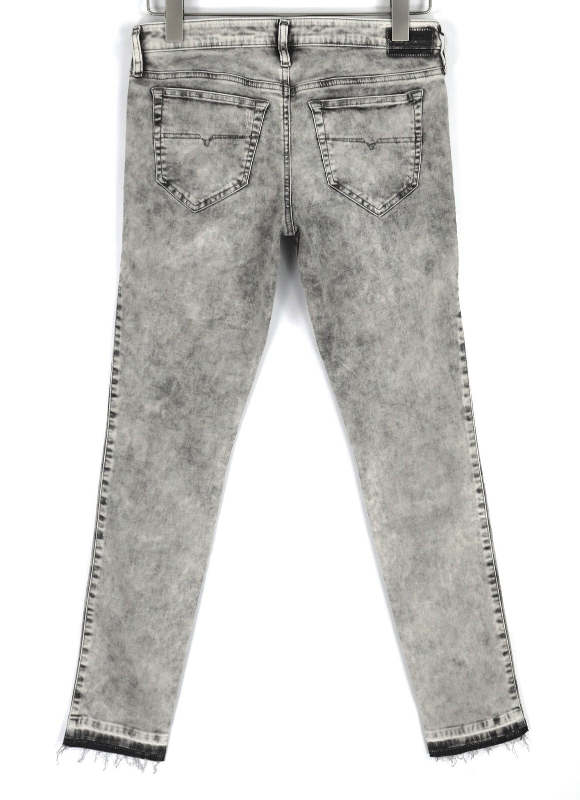 DIESEL Skinzee Low-C 0679C Womens Jeans W30/L32 Super Slim Skinny Waist Grey