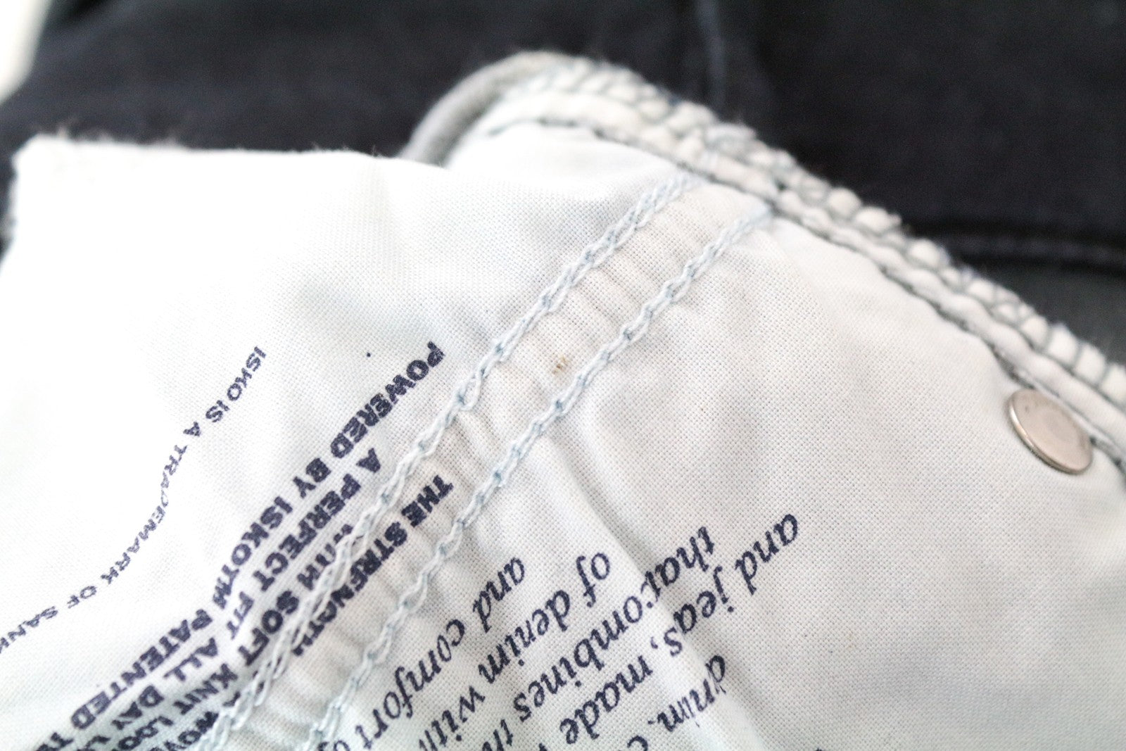 DIESEL Grupee-NE 0600V W23 Girl's Blue Slim Fit Jogg Cotton Jeans