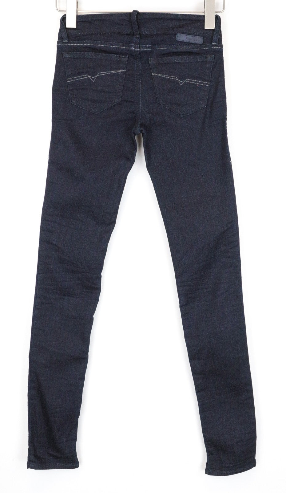 DIESEL Grupee-NE 0600V W23 Girl's Blue Slim Fit Jogg Cotton Jeans