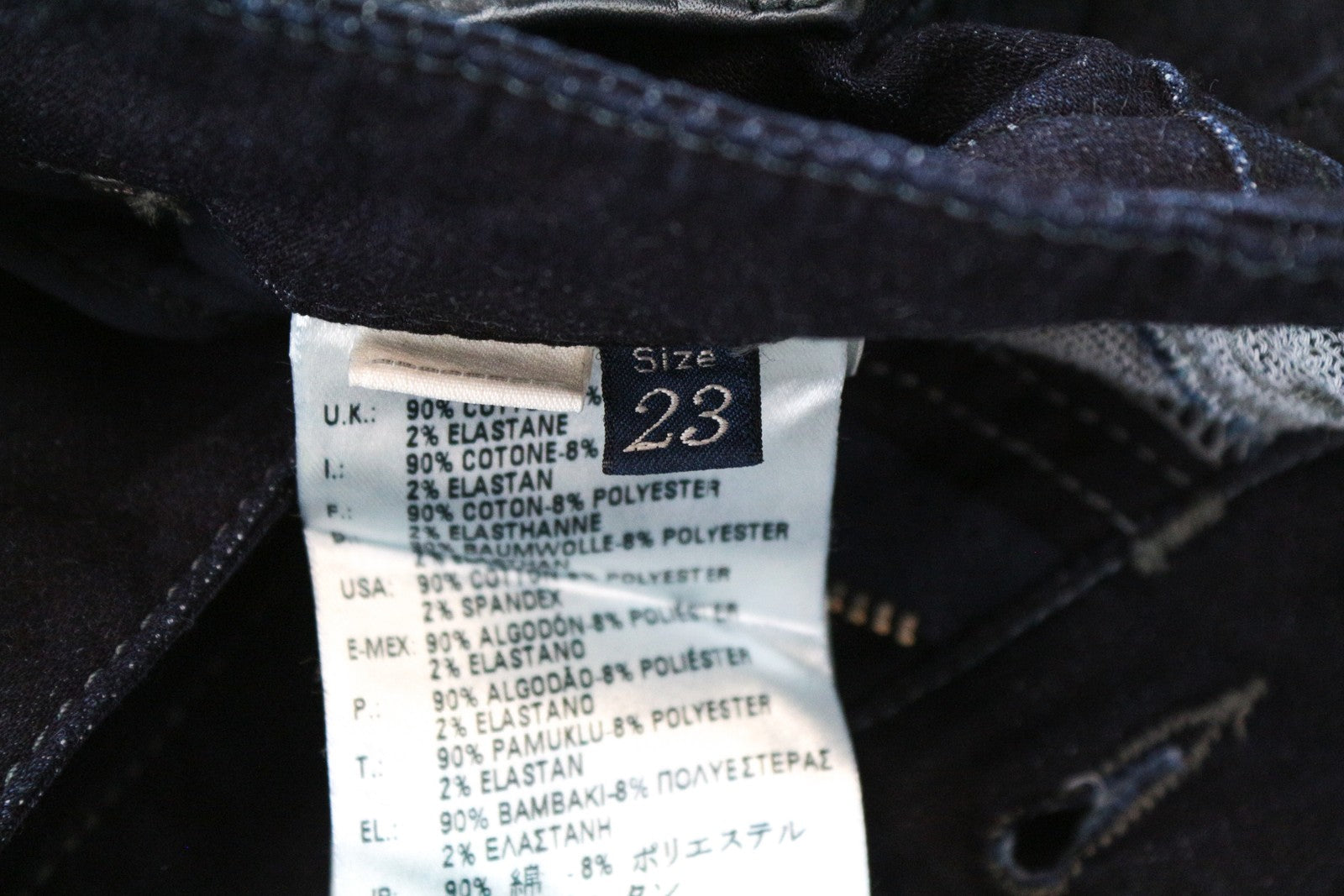 DIESEL Grupee-NE 0600V W23 Girl's Blue Slim Fit Jogg Cotton Jeans