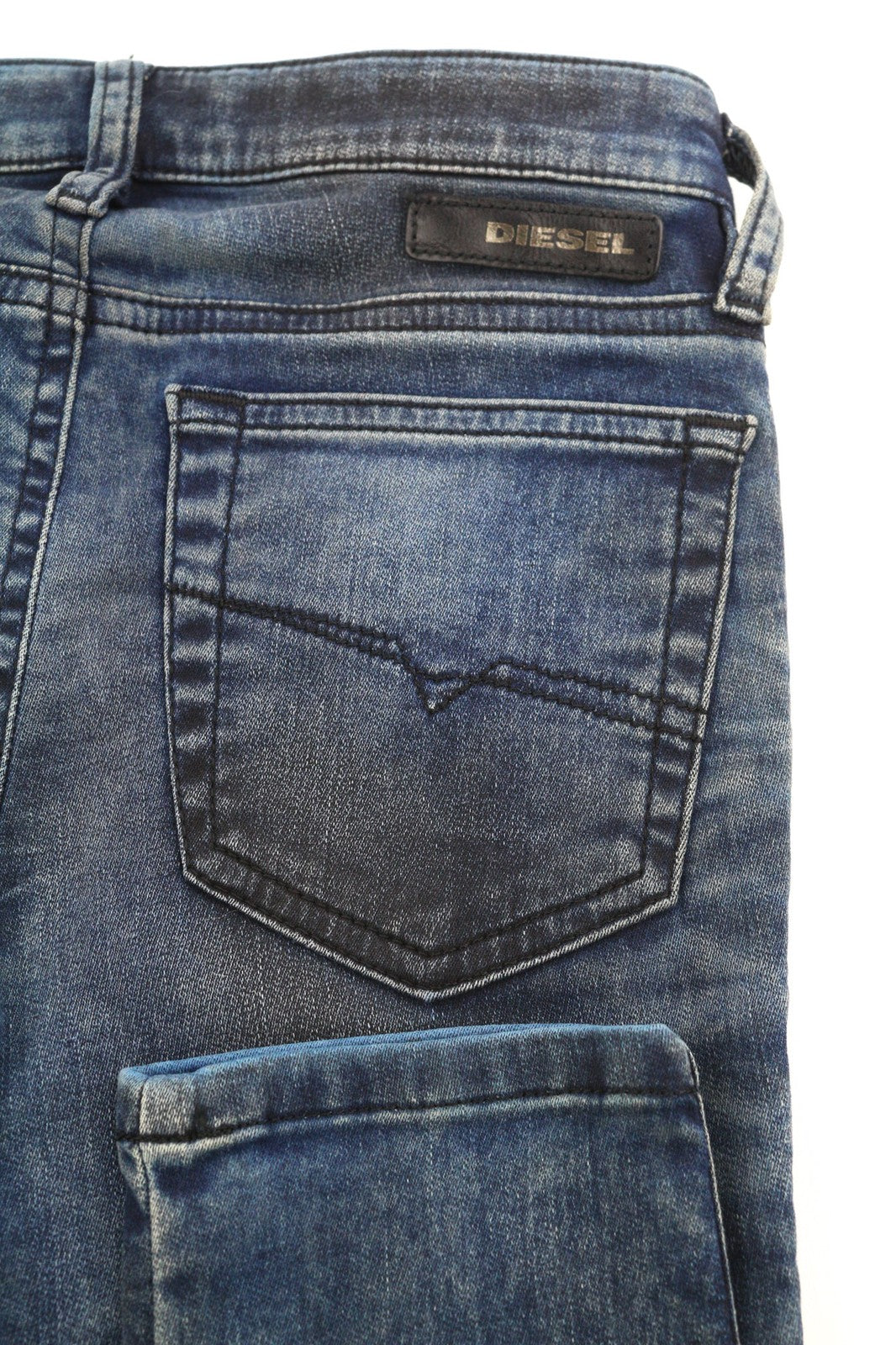 DIESEL Skinzee-Ne 0678U Womens Jeans W23 Skinny  Sweat Jogg Washed RRP€250