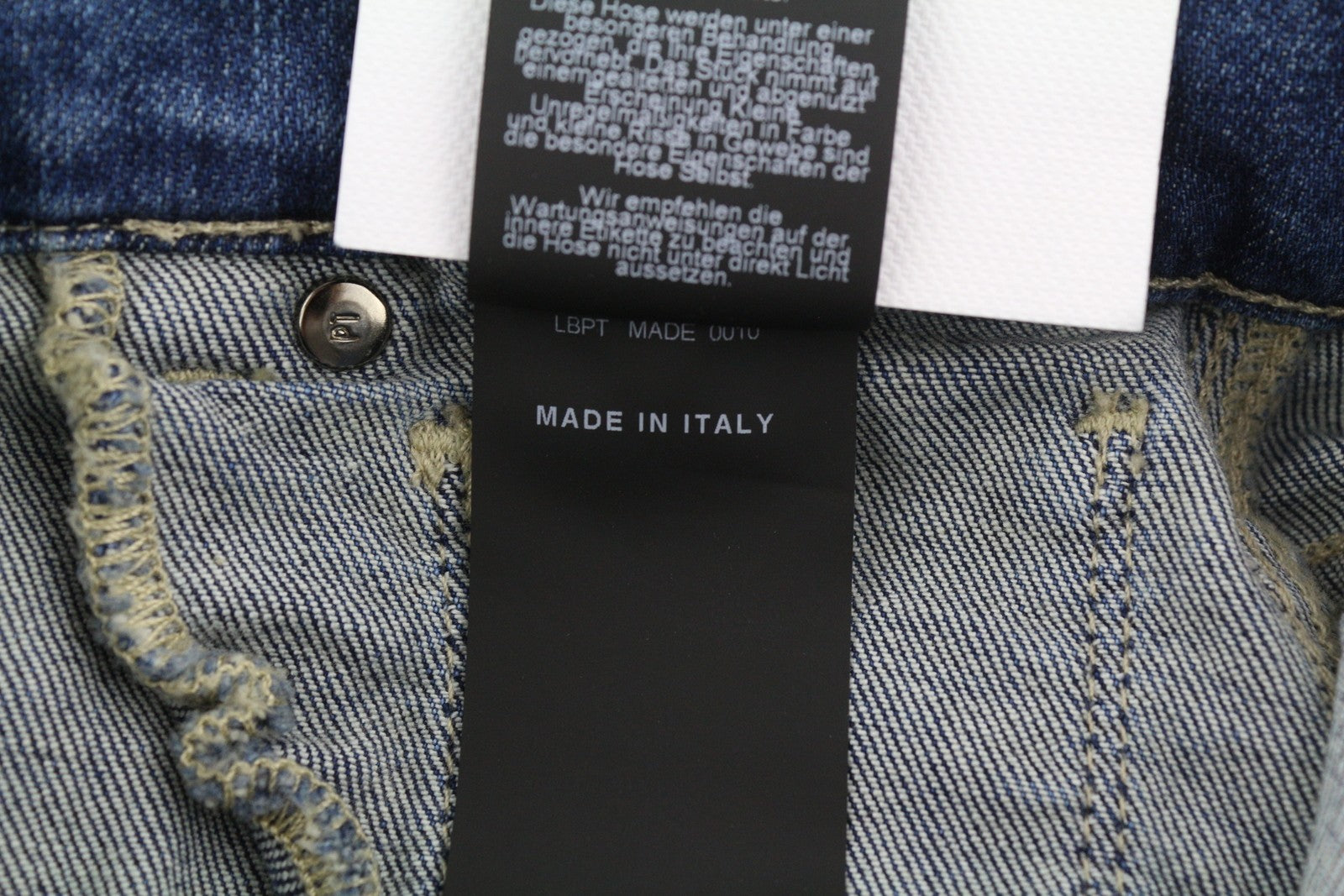 PT TORINO Cyndi Womens Jeans W26 Blue Embroidered High Waist Flared Leg RRP€250